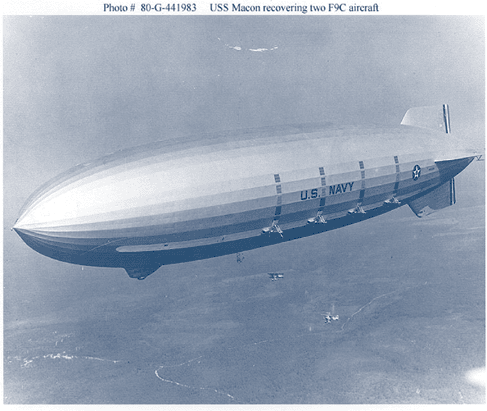 USS Macon with F-9Cs